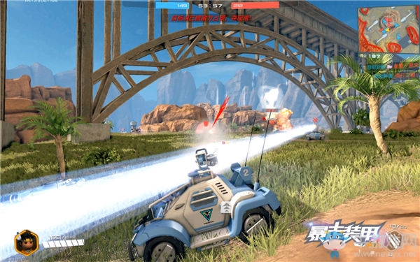 紅警載具全線出擊 《暴走裝甲》全宇宙坦克軍演