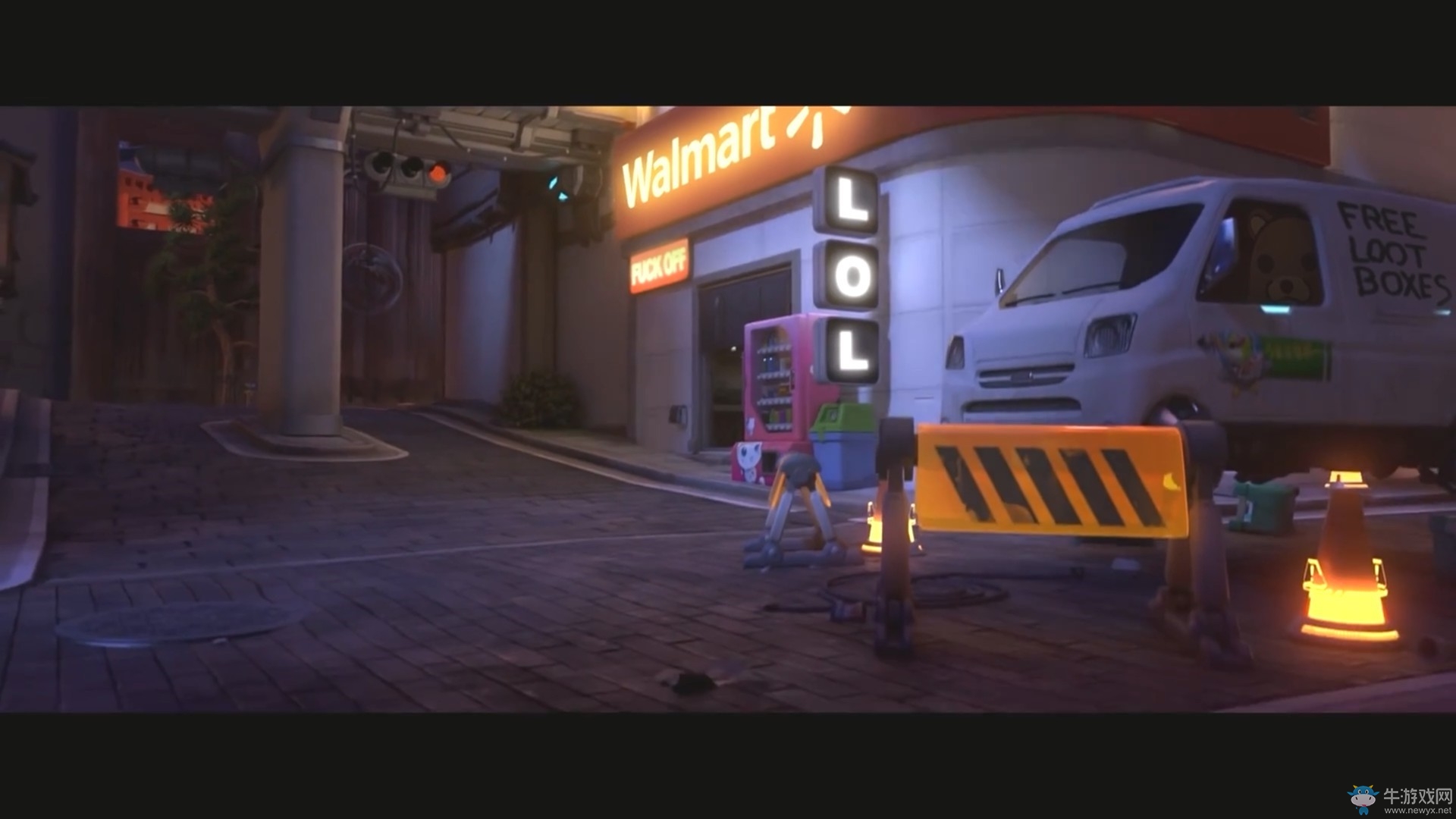 細節滿滿 玩家自制《守望先鋒》“雙龍”CG惡搞版