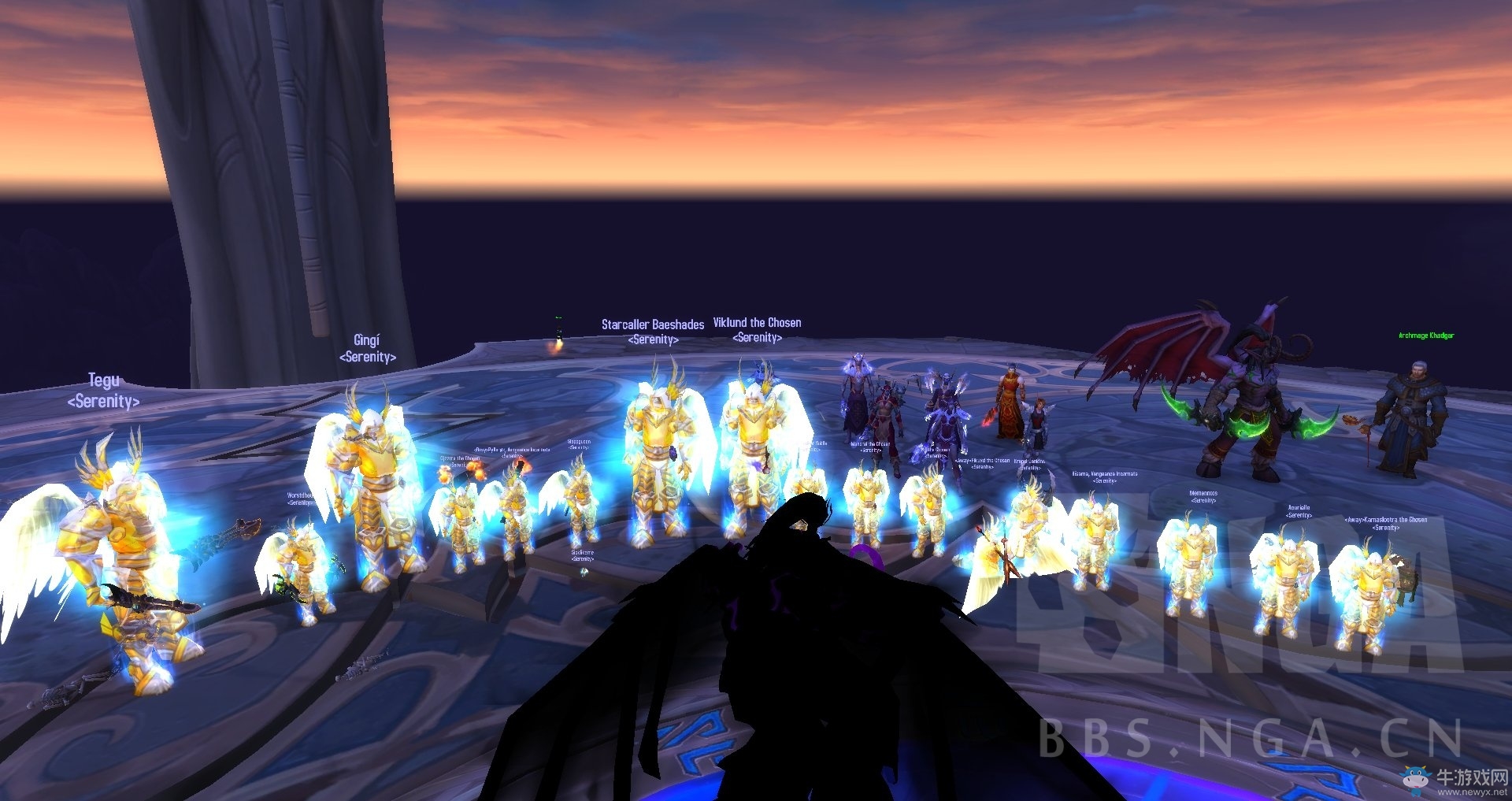 《魔獸世界》Exorsus公會世界首殺守關(guān)BOSS古爾丹