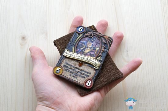 《爐石傳說》這就厲害了！國外玩家制作爐石工藝品卡牌