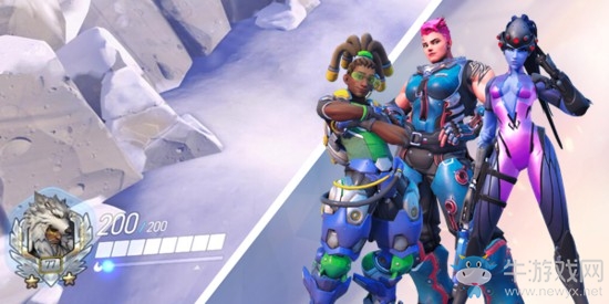 《守望先鋒》1800級邊框疑上線 或命名為“白金”