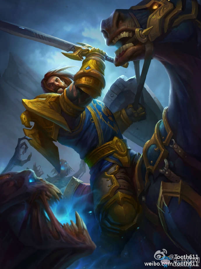 《爐石傳說》泰蘭德乃國人所畫 畫家Tooth作品一覽