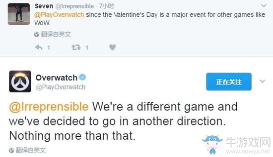 《守望先鋒》關(guān)愛單身狗 今年沒有情人節(jié)相關(guān)活動