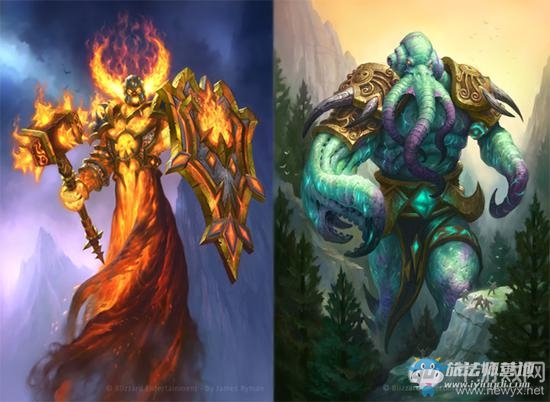爐石傳說：原畫欣賞 及背后的畫家James Ryman