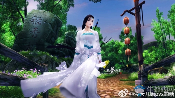 劍網3稻香村風景截圖 要常回家看看