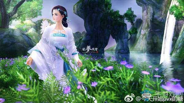 劍網3稻香村風景截圖 要常回家看看