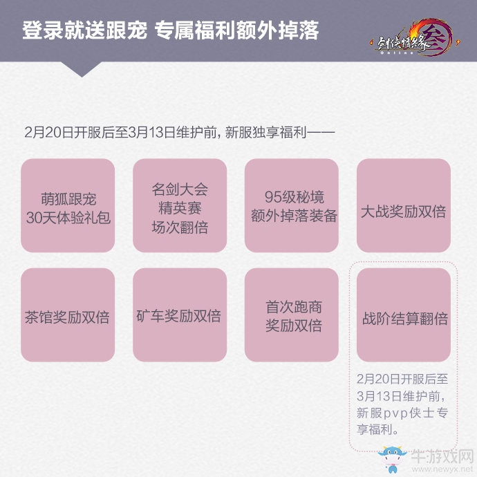 劍網3：啟用多線BGP機房 首批雙線服20日上線