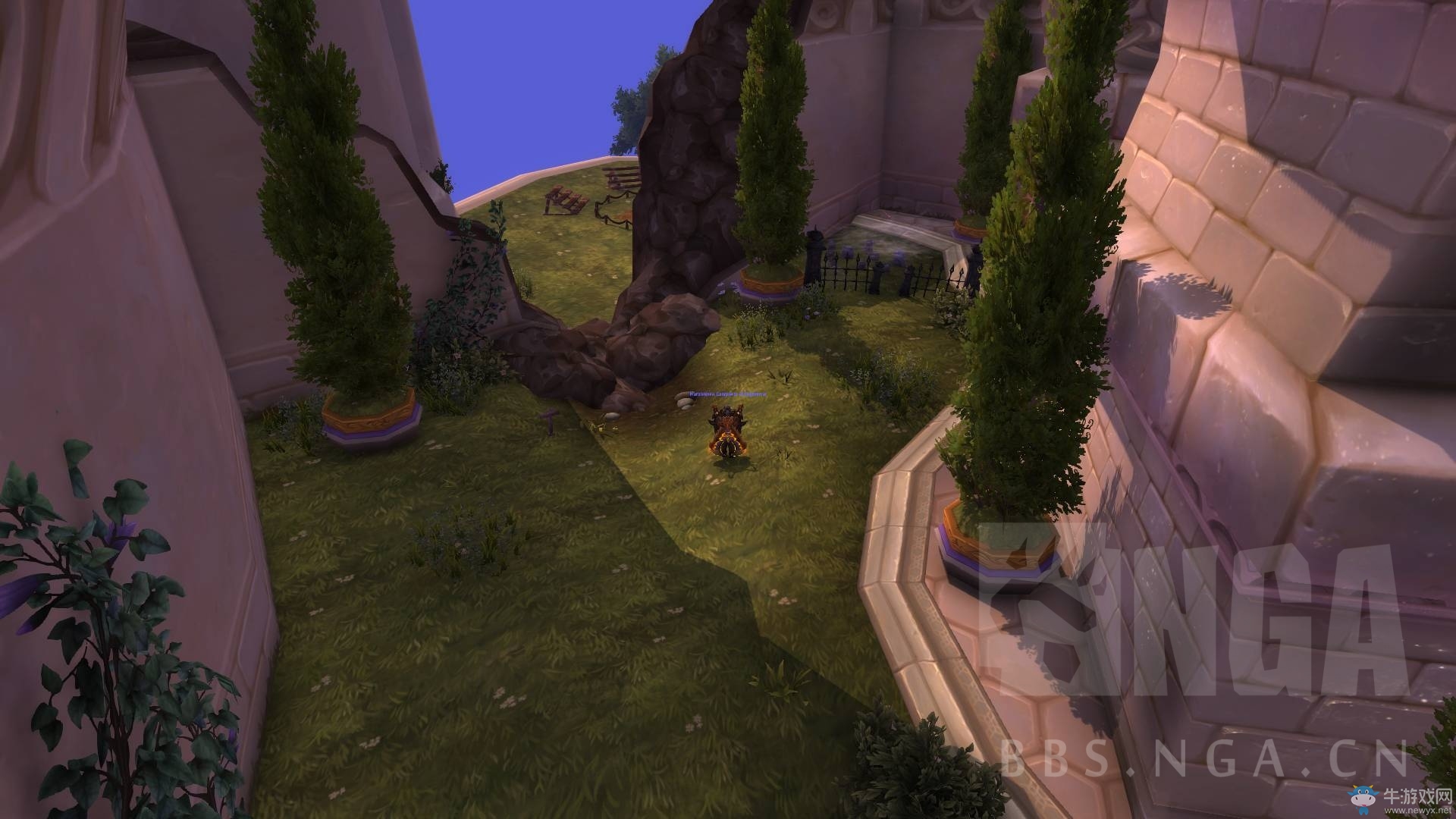 魔獸世界：趣味發(fā)現(xiàn)，角落的達拉然小寵物墓地