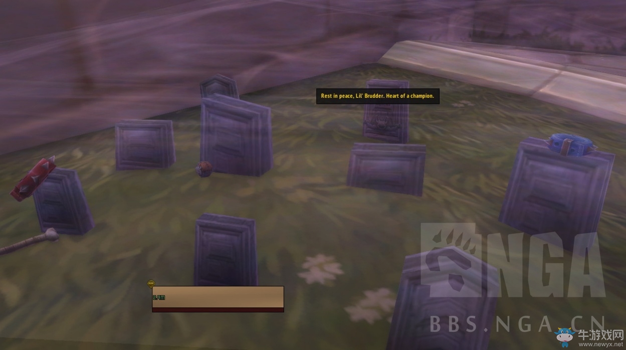 魔獸世界：趣味發(fā)現(xiàn)，角落的達拉然小寵物墓地