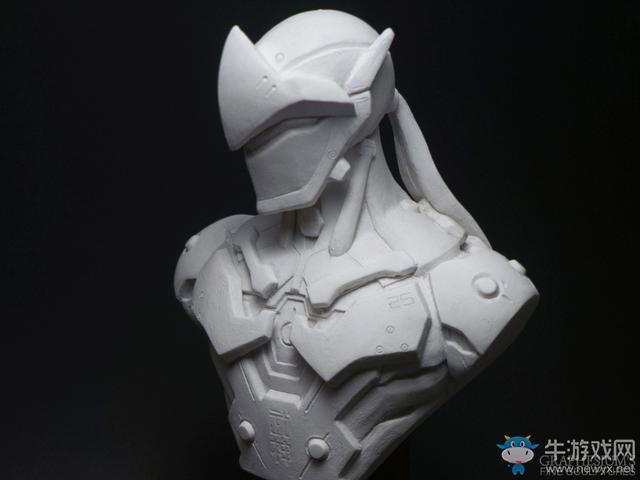 守望先鋒：巧奪天工！達(dá)人打造島田兄弟的半身石雕