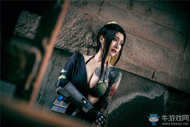 守望先鋒：小姐姐燃戰(zhàn)漫畫！半藏路霸性轉(zhuǎn)女體COS