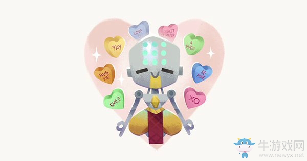 守望先鋒：官方推特分享，守望先鋒英雄情人節卡片