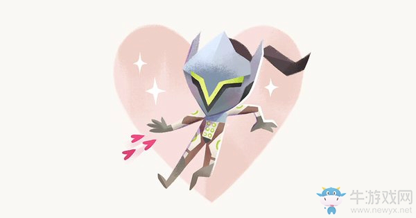 守望先鋒：官方推特分享，守望先鋒英雄情人節卡片