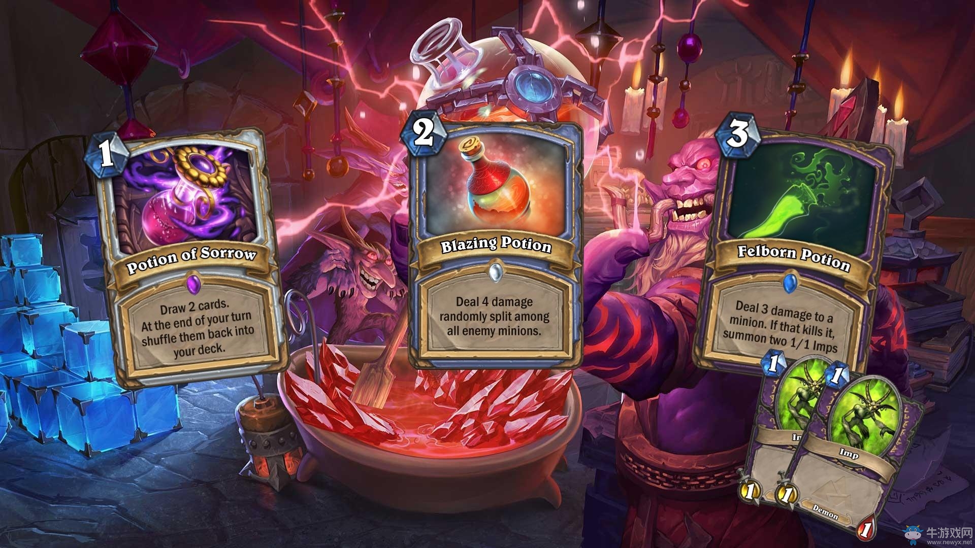 爐石傳說：玩家設計卡牌精選 牧師版本百變澤魯斯