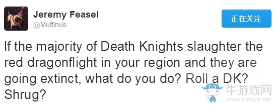 魔獸世界：設計師推特五問死亡騎士 8.0難道巫妖王真的要再怒？