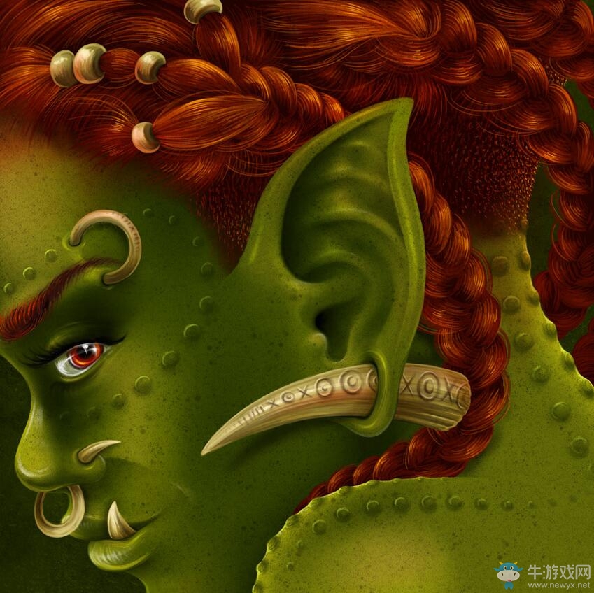 《魔獸世界》顏值大比拼：魔獸各種族女性側(cè)顏 亡靈無懸念墊底？