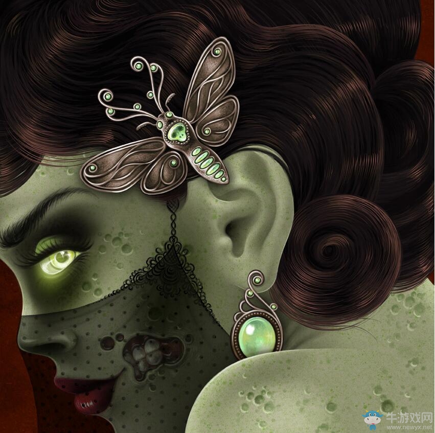 《魔獸世界》顏值大比拼：魔獸各種族女性側(cè)顏 亡靈無懸念墊底？