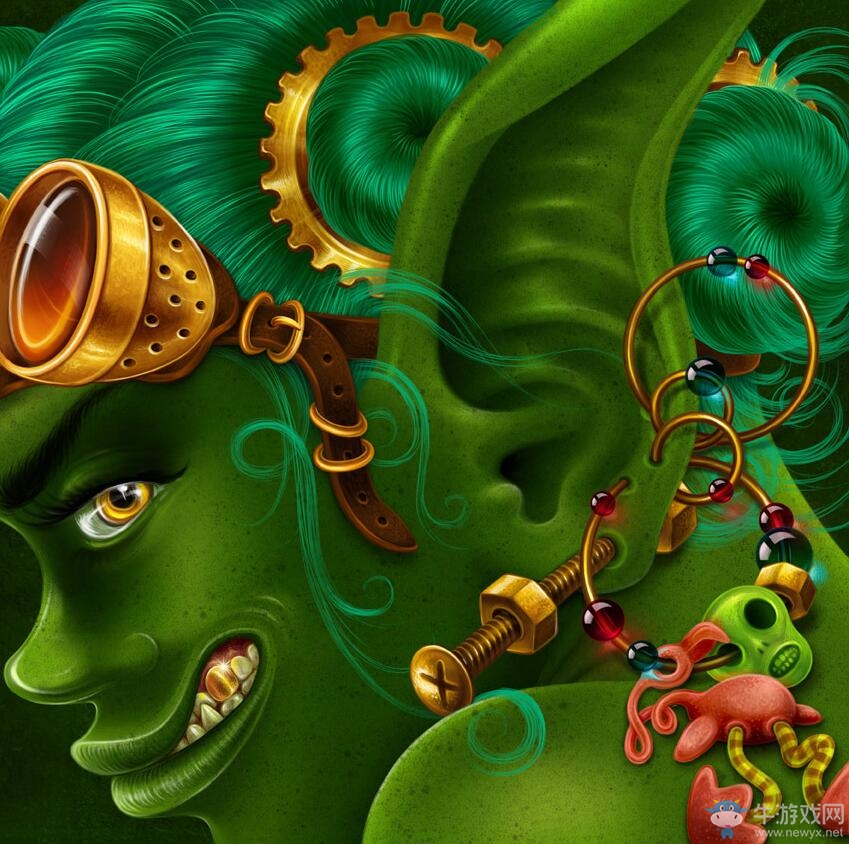 《魔獸世界》顏值大比拼：魔獸各種族女性側(cè)顏 亡靈無懸念墊底？