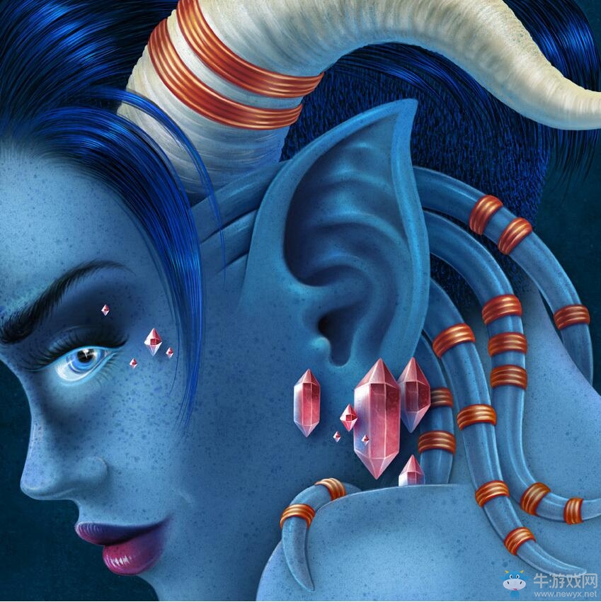 《魔獸世界》顏值大比拼：魔獸各種族女性側(cè)顏 亡靈無懸念墊底？