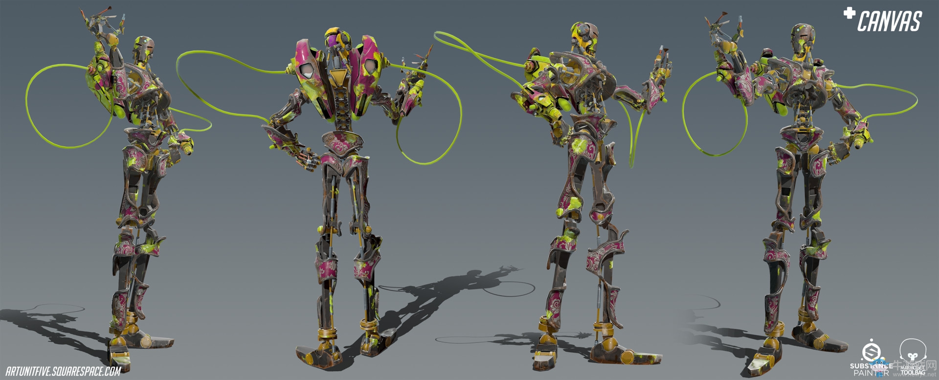 守望先鋒：國外玩家自制守望輔助英雄：“CANVAS”