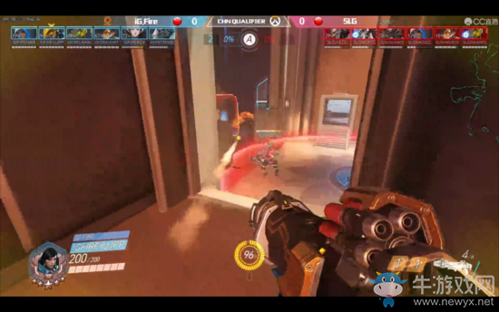 守望先鋒：時(shí)空杯中國(guó)區(qū)預(yù)選賽，SLG逆襲 NGA戰(zhàn)敗