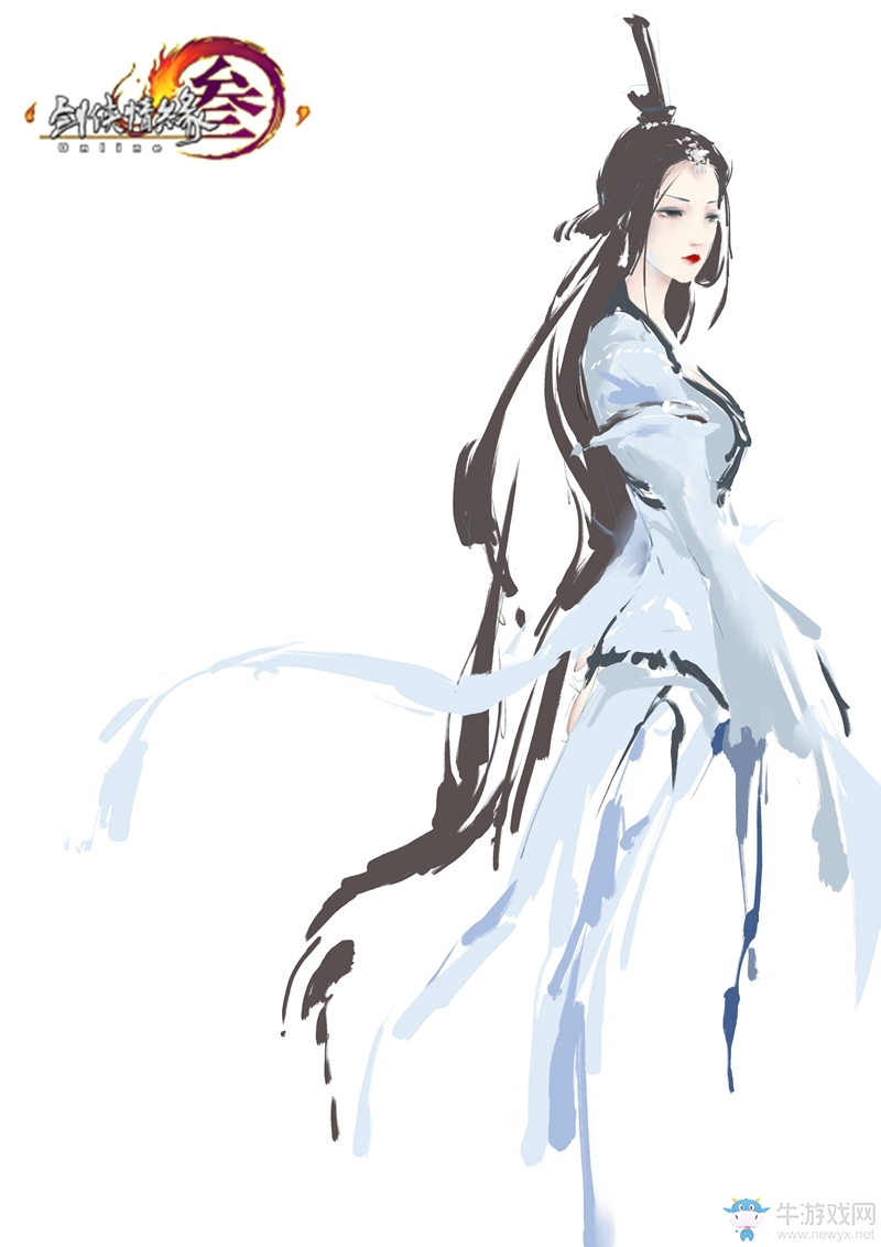 劍網3：寫意江湖 《劍網3》玩家十二門派成女插畫