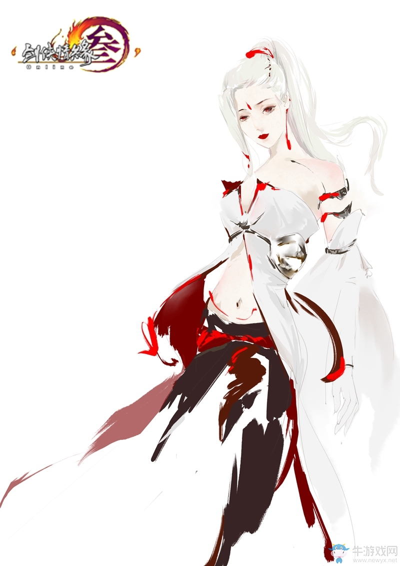 劍網3：寫意江湖 《劍網3》玩家十二門派成女插畫