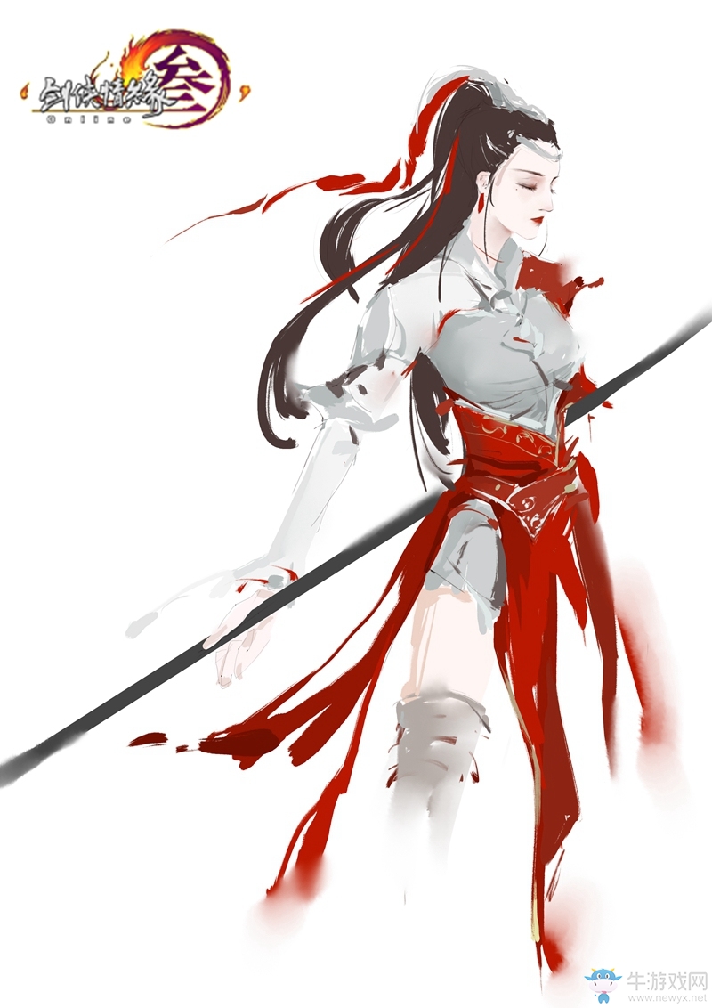 劍網3：寫意江湖 《劍網3》玩家十二門派成女插畫