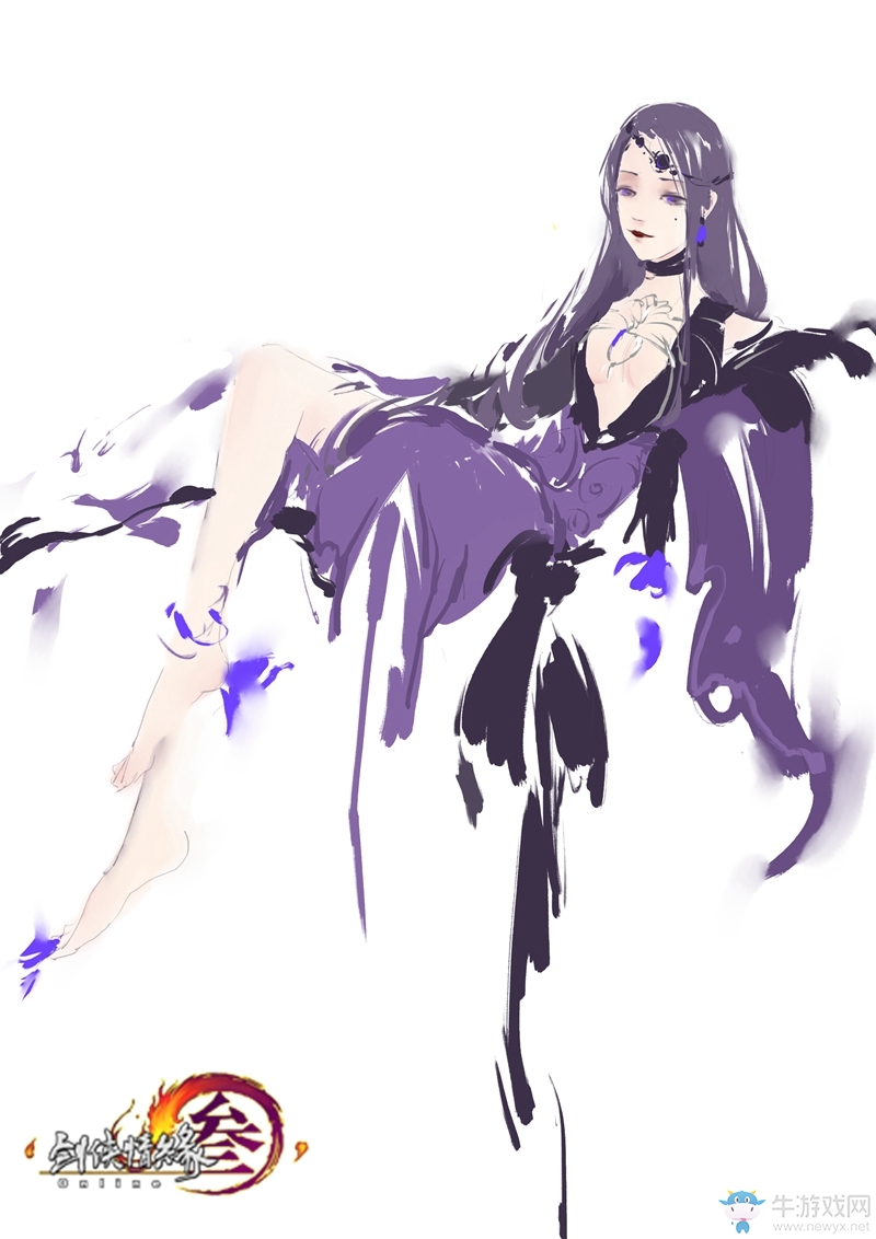 劍網3：寫意江湖 《劍網3》玩家十二門派成女插畫