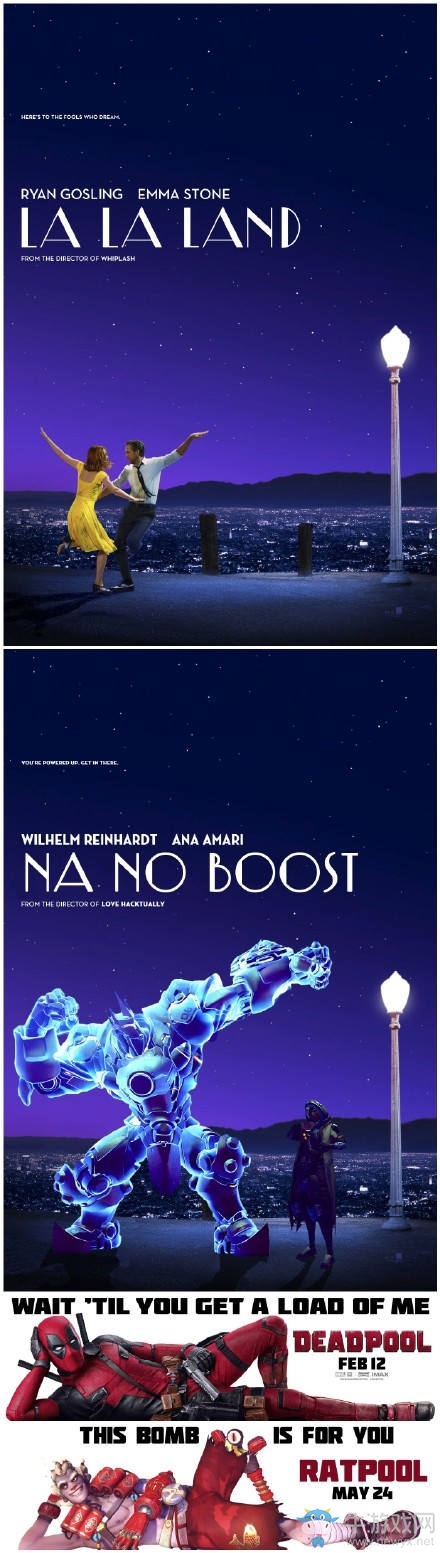 守望先鋒：玩家分享，守望先鋒高清重制版電影海報