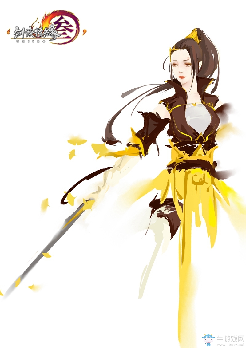 劍網3：寫意江湖 《劍網3》玩家十二門派成女插畫