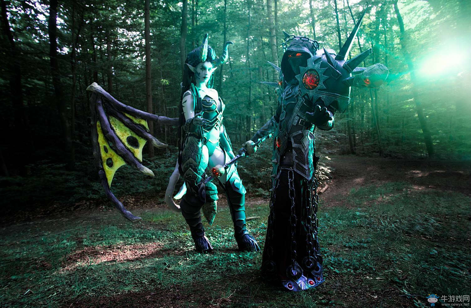 《魔獸世界》臨場感十足！術士T5套裝腐蝕者COS