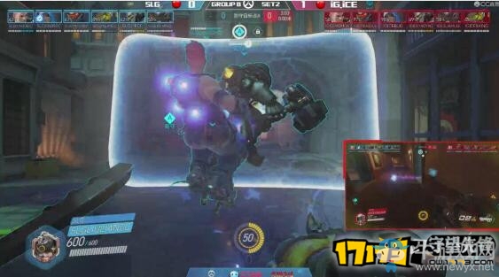 守望先鋒：時(shí)空杯小組賽 IG.ICE逆風(fēng)翻轉(zhuǎn)勝SLG