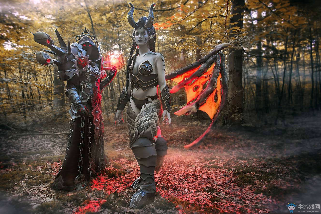 《魔獸世界》臨場感十足！術士T5套裝腐蝕者COS