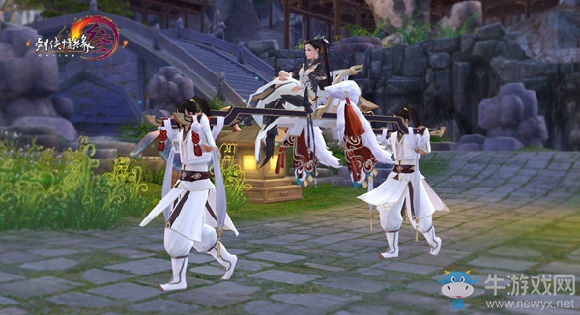 劍網3春季新外裝發布 充值促銷送軟轎座駕