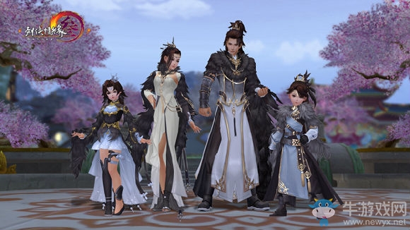 劍網3春季新外裝發布 充值促銷送軟轎座駕