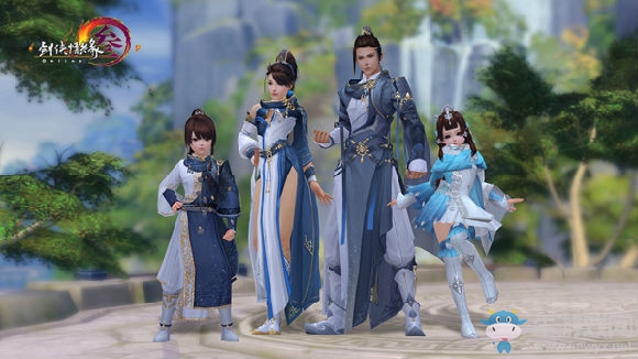 劍網3春季新外裝發布 充值促銷送軟轎座駕