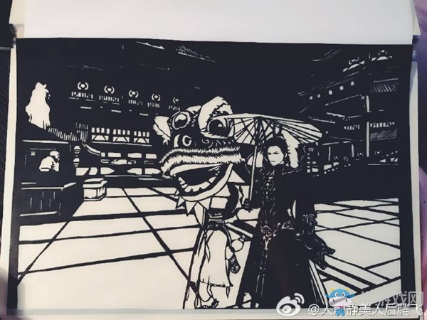 劍網(wǎng)3剪紙分享 看看牛人玩家的剪紙作品