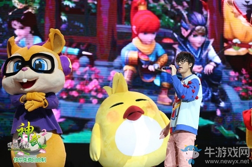 許嵩演唱會座無虛席 《神武2》特邀嘉賓嵩鼠亮相助陣