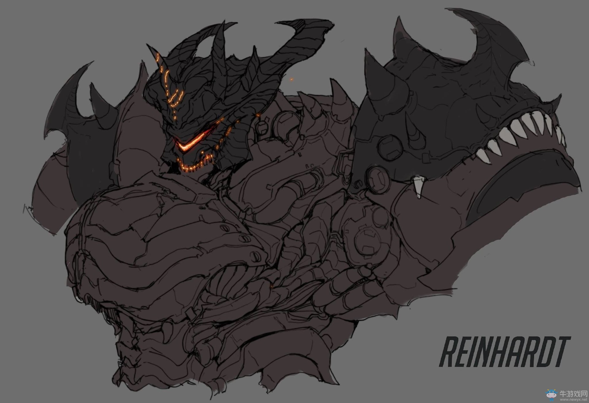 守望先鋒數字朋克風格