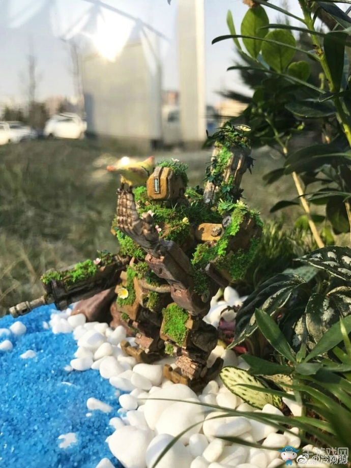 守望先鋒手工帝自制微景觀：完美還原最后的堡壘