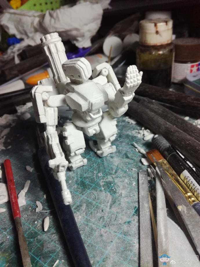 守望先鋒手工帝自制微景觀：完美還原最后的堡壘