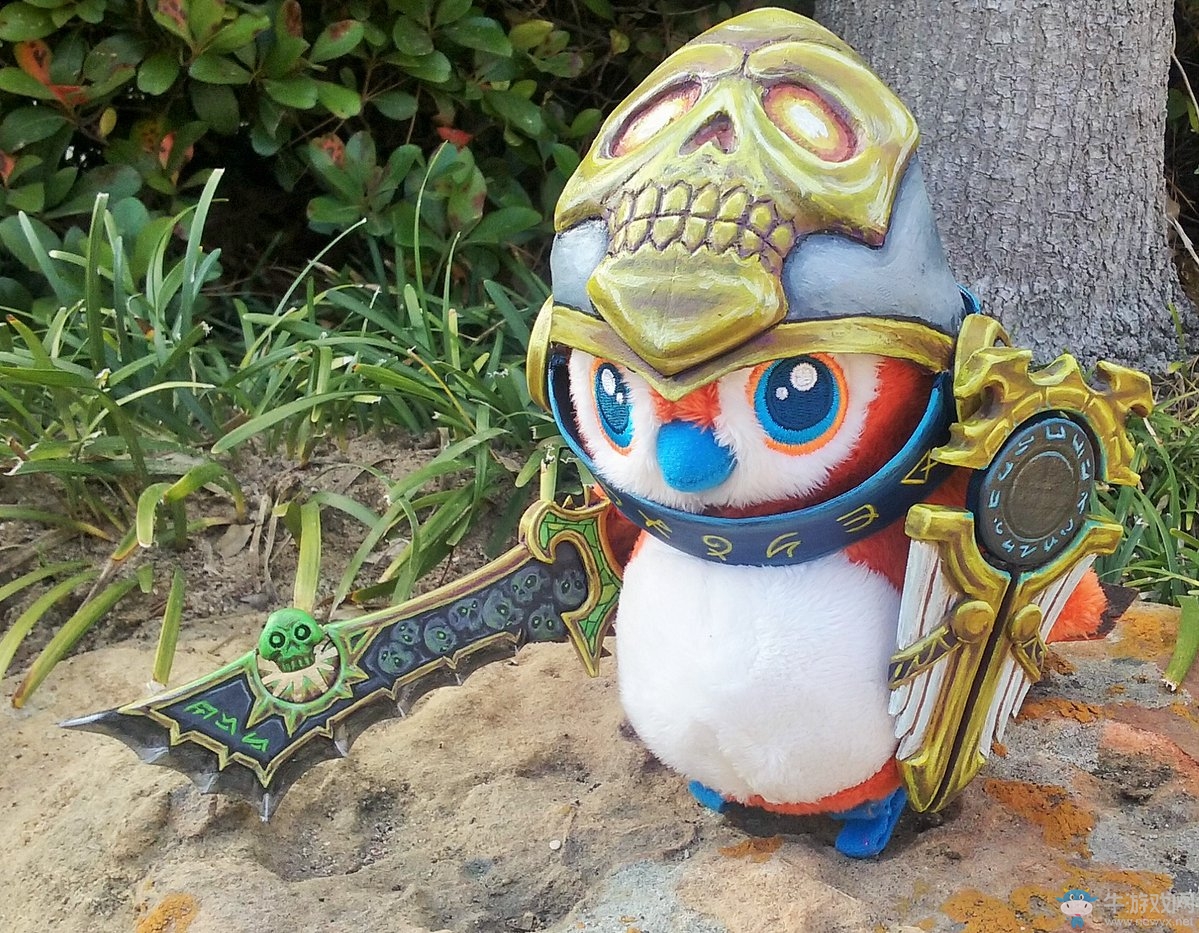 魔獸世界狂熱粉！手持灰燼使者和真理之盾的大領(lǐng)主佩佩