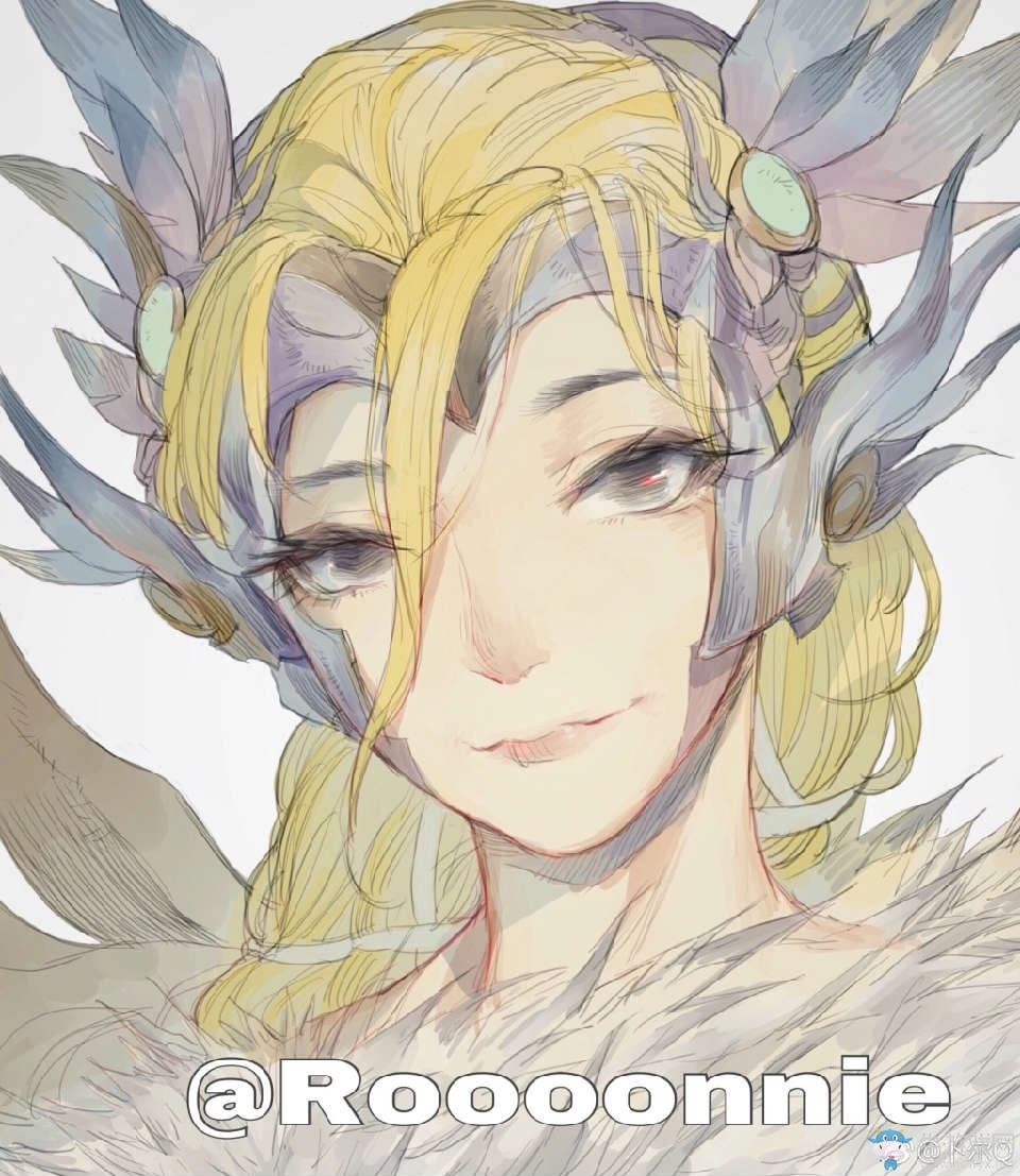 有愛畫師分享：唯美風格的守望先鋒頭像