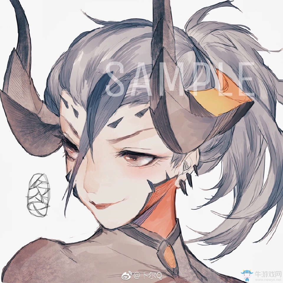 有愛畫師分享：唯美風格的守望先鋒頭像