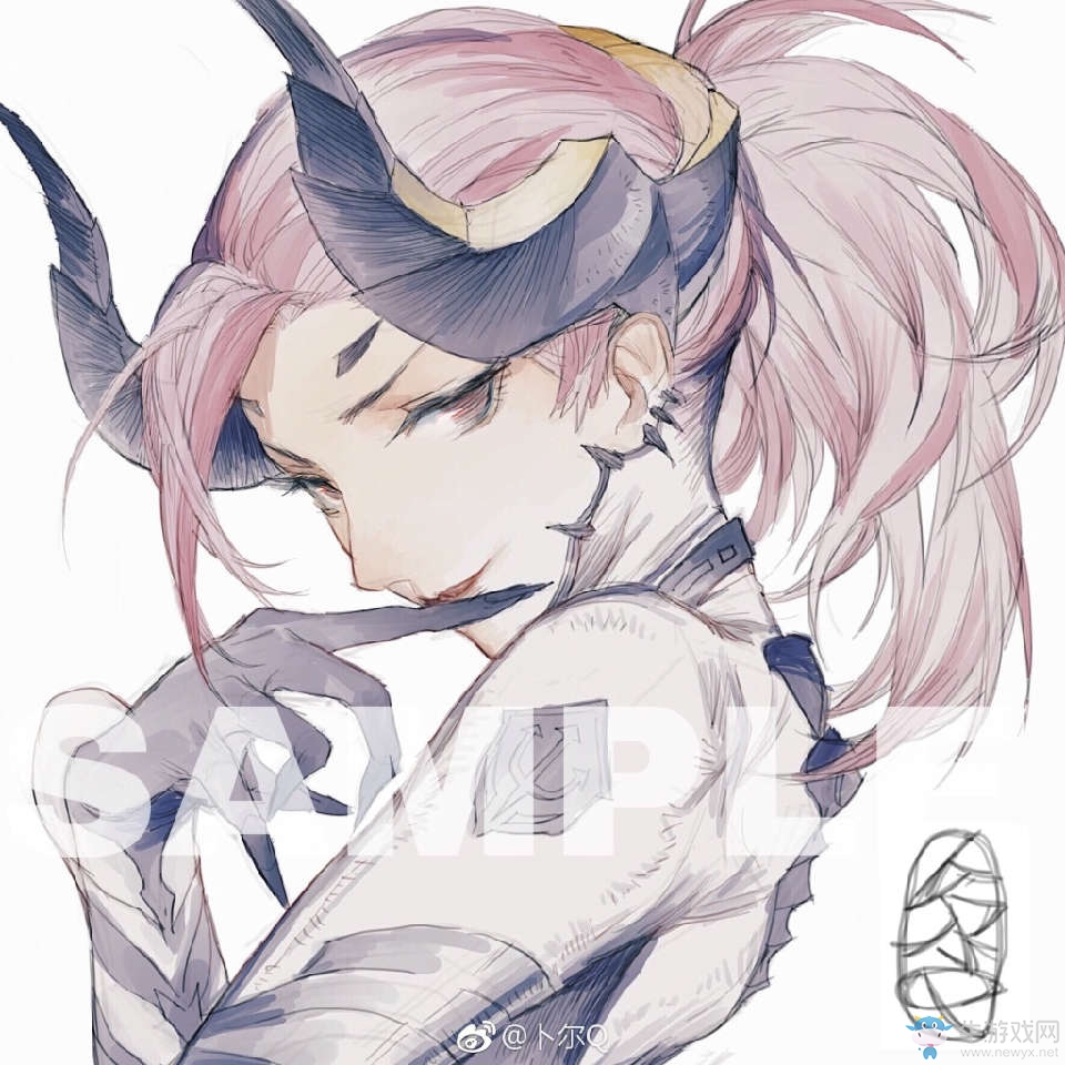 有愛畫師分享：唯美風格的守望先鋒頭像