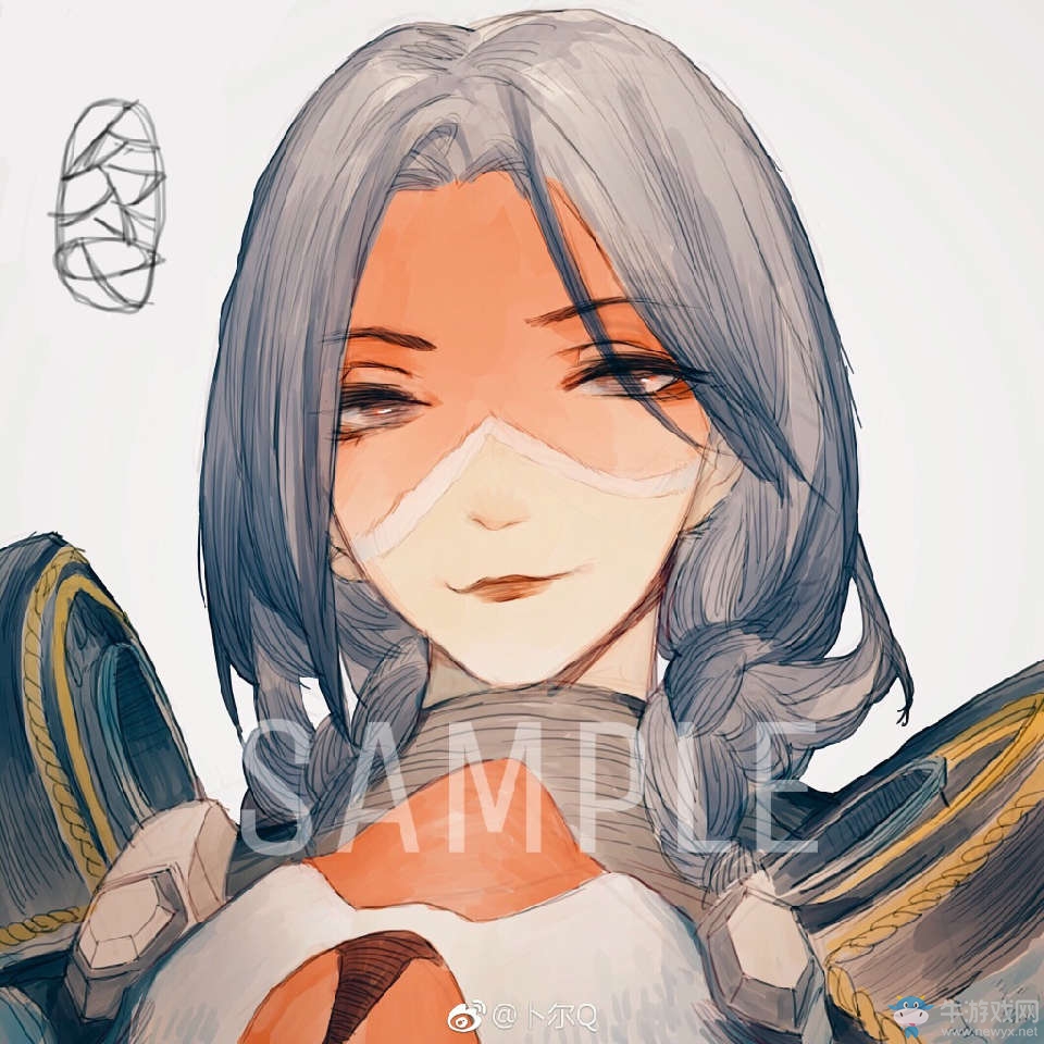 有愛畫師分享：唯美風格的守望先鋒頭像