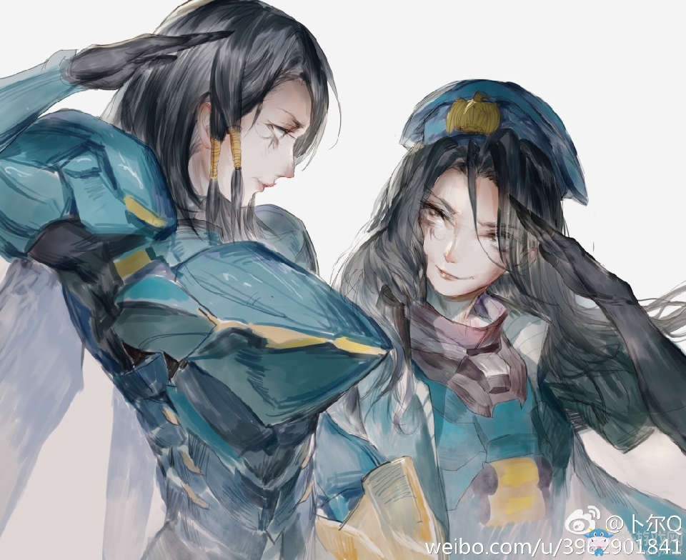 有愛畫師分享：唯美風格的守望先鋒頭像