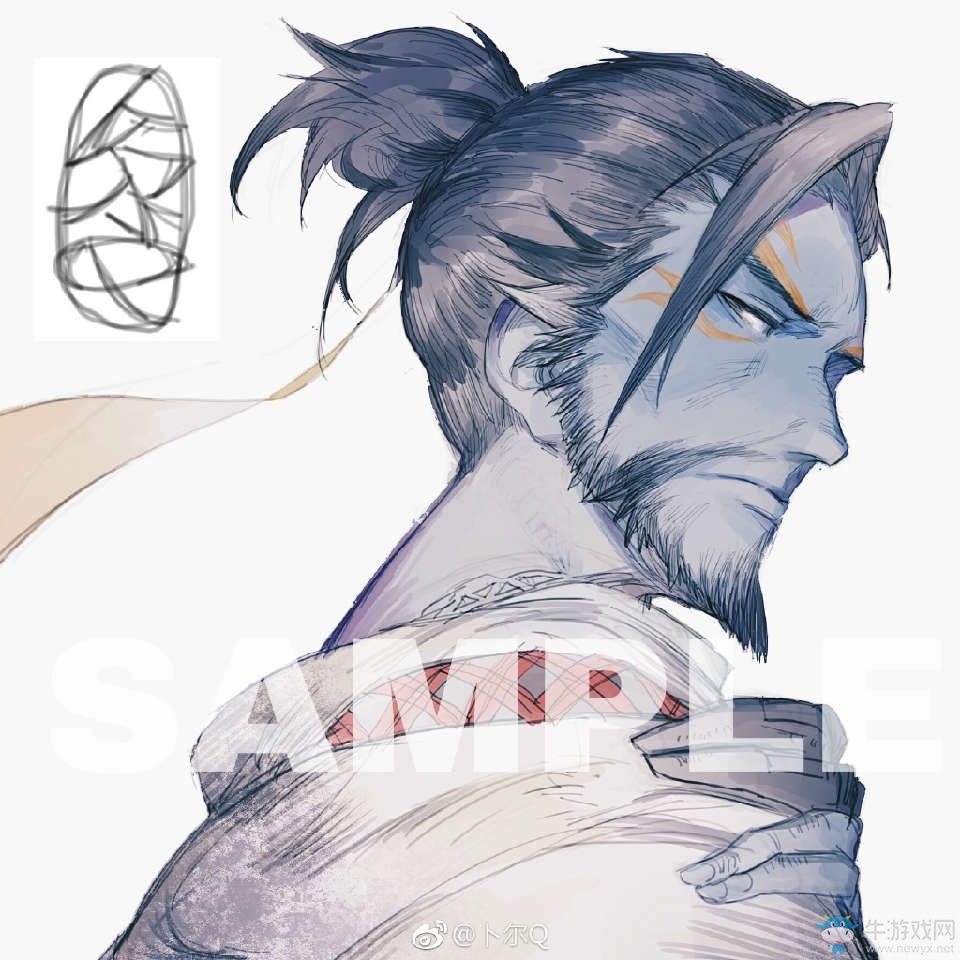 有愛畫師分享：唯美風格的守望先鋒頭像