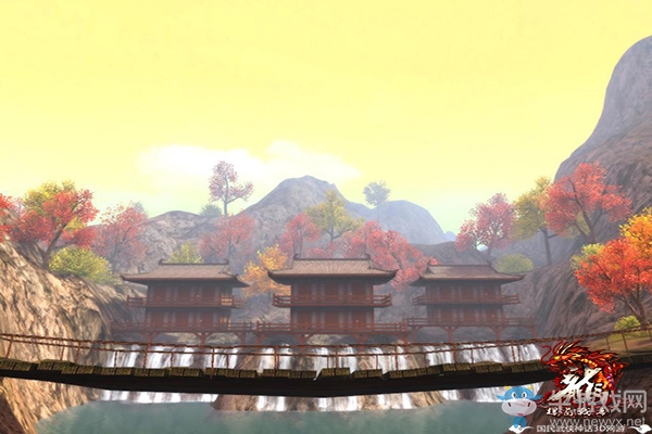 美景如畫夢幻場景《龍OL》帶你游山玩水